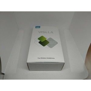 Vislla Bluetooth 5.0 Earbuds for iphone Samsung Android Wireless Earphones Black